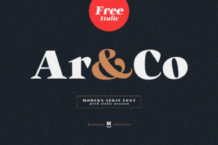 Ar and Co: The Serif Font That Elevates Small Business Branding