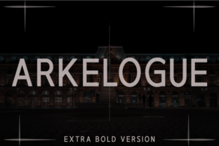 Arkelogue Extra Bold: The Sans Serif Typeface for Modern Web Layouts