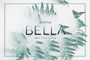 Bella Family: The Bold Serif Typeface for Stronger Brand Identity