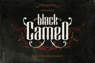 Black Cameo: A Premium Blackletter Typeface for Bold Branding