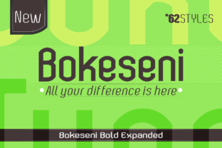 Bokeseni Bold Expanded: The Display Typeface for Scroll-Stopping Campaigns