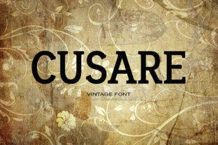 Cusare: The Bold Serif Font for Scroll-Stopping Campaigns
