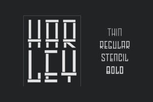 Harley Family: A Bold Sans Serif Font for Modern Branding