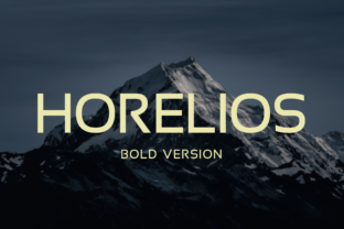 Horelios Bold: A Timeless Sans Serif for Modern Brand Identity