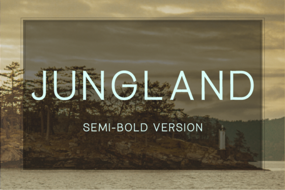 Jungland Semi-Bold: A Premium Sans Serif Typeface for Modern Campaigns