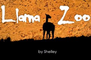 Llama Zoo: The Bold Decorative Typeface for Unique Branding