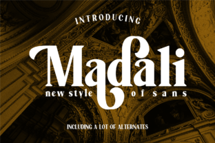 Madali: A Bold Sans Serif Typeface for Modern Web Design