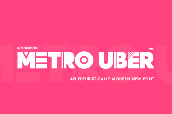 Metro Uber: The Bold Sans Serif Typeface for Scroll-Stopping Campaigns
