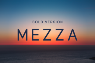 Mezza Bold: A Designer's Verdict on a Modern Sans Serif