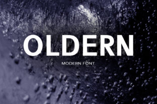 Oldern: The Bold Sans Serif Typeface for Modern Brand Identity