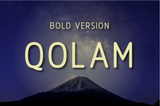 Qolam Bold: The Timeless Sans Serif for Modern Editorial Design