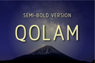 Qolam Semi-Bold: The Perfect Sans Serif for Editorial Design
