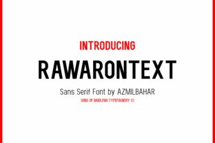 Rawarontext: The Bold Sans Serif Typeface for Standout Web Design