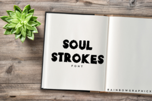 Soul Strokes: The Bold Slab Serif Typeface for Strong Brand Identity