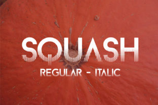 Squash Effect: A Bold Sans Serif Typeface for Modern Editorial Design