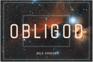 Upgrade Your Brand Look with Obligod Bold Typeface