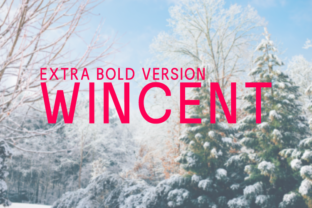 Wincent Extra Bold: The Geometric Typeface for High-Impact Campaigns