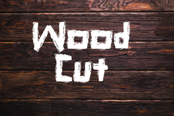 Wood Cut: The Bold Typeface for Authentic Campaign Design