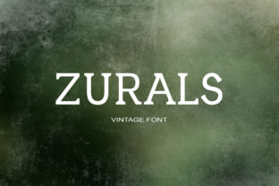 Zurals: A Bold Serif Font for Standout Brand Identity